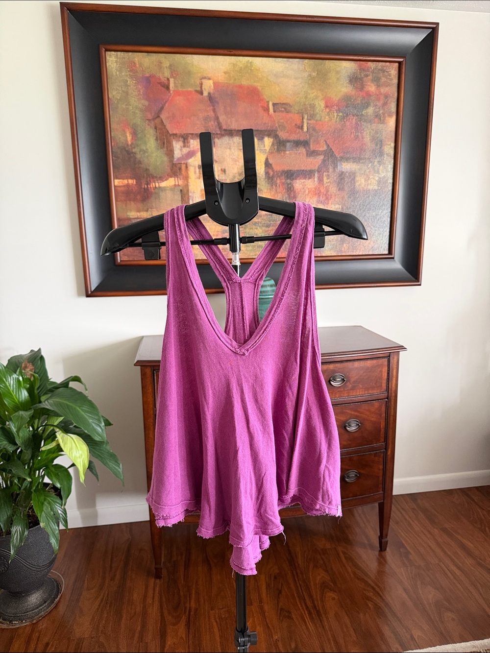 Women's Purple Racerback Tank Top